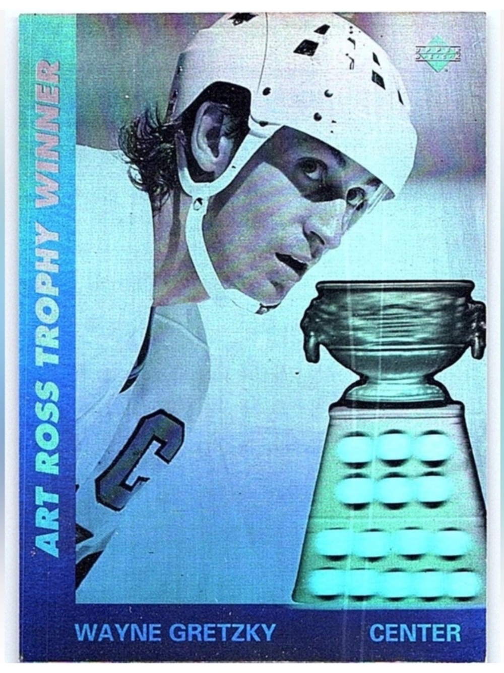 ❤️ NOW $3 ❤️ Wayne Gretzky 1991/92 Upperdeck Kings Hologram Hockey Card